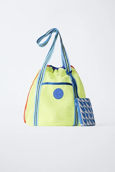SAC SHOPPER EN RÉSILLE