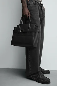 BELT DETAIL HANDBAG