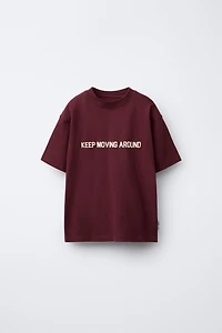 VARSITY RAISED TEXT T-SHIRT