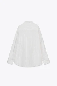 STRIPED PAJAMA SHIRT