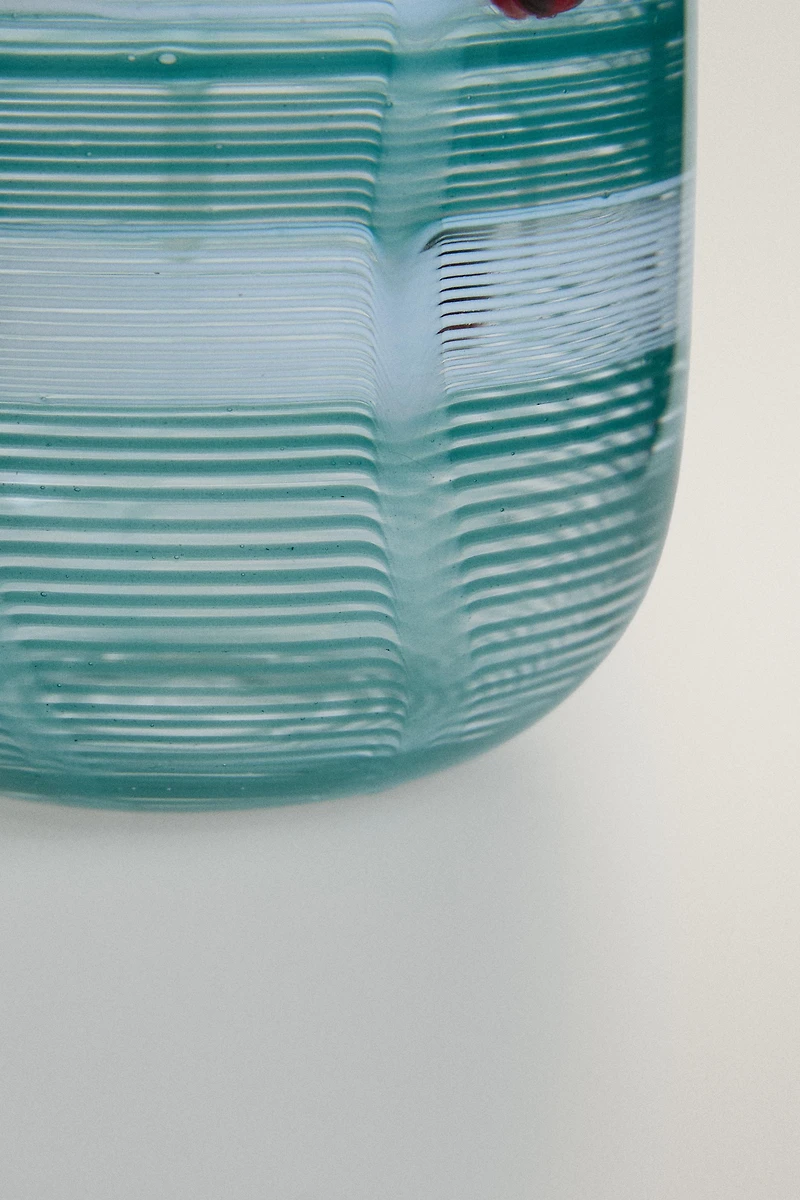 LADYBUG GLASS TUMBLER | MARISA BERENSON