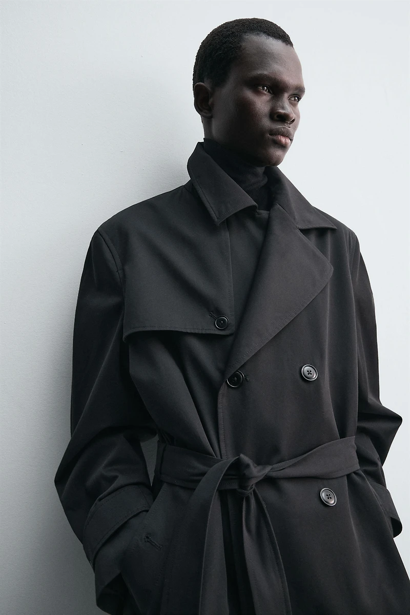 WATER REPELLENT MANTECO TRENCH COAT