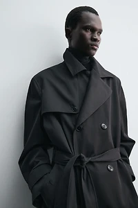 WATER REPELLENT MANTECO TRENCH COAT