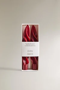 PACK BOUGIES SPIRALE NOËL (PACK DE 2)