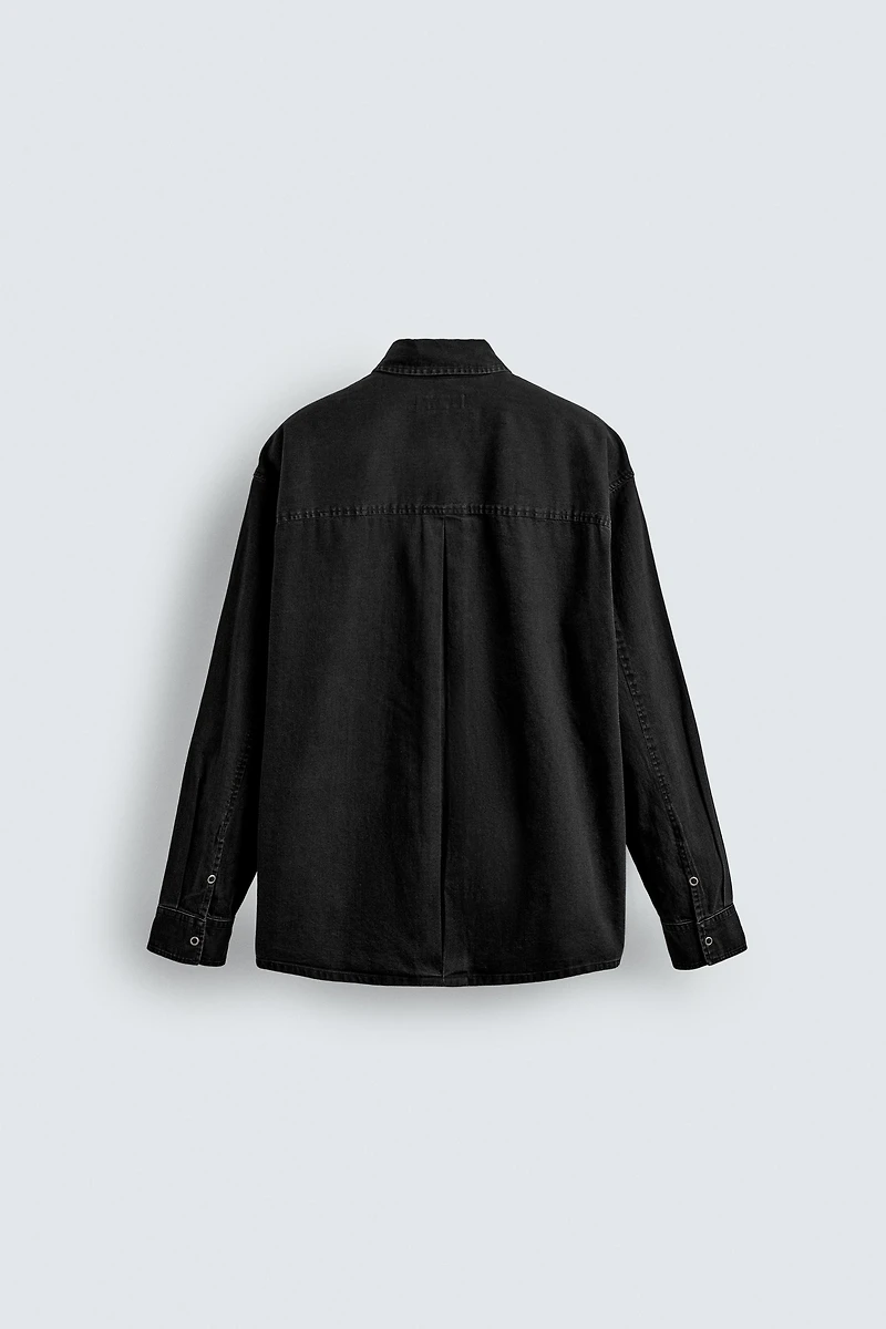 WASHED COTTON SHIRT