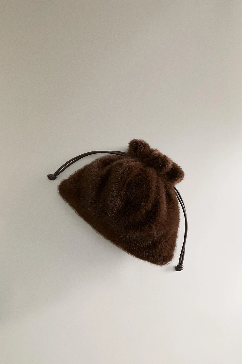 MINI FAUX FUR BAG