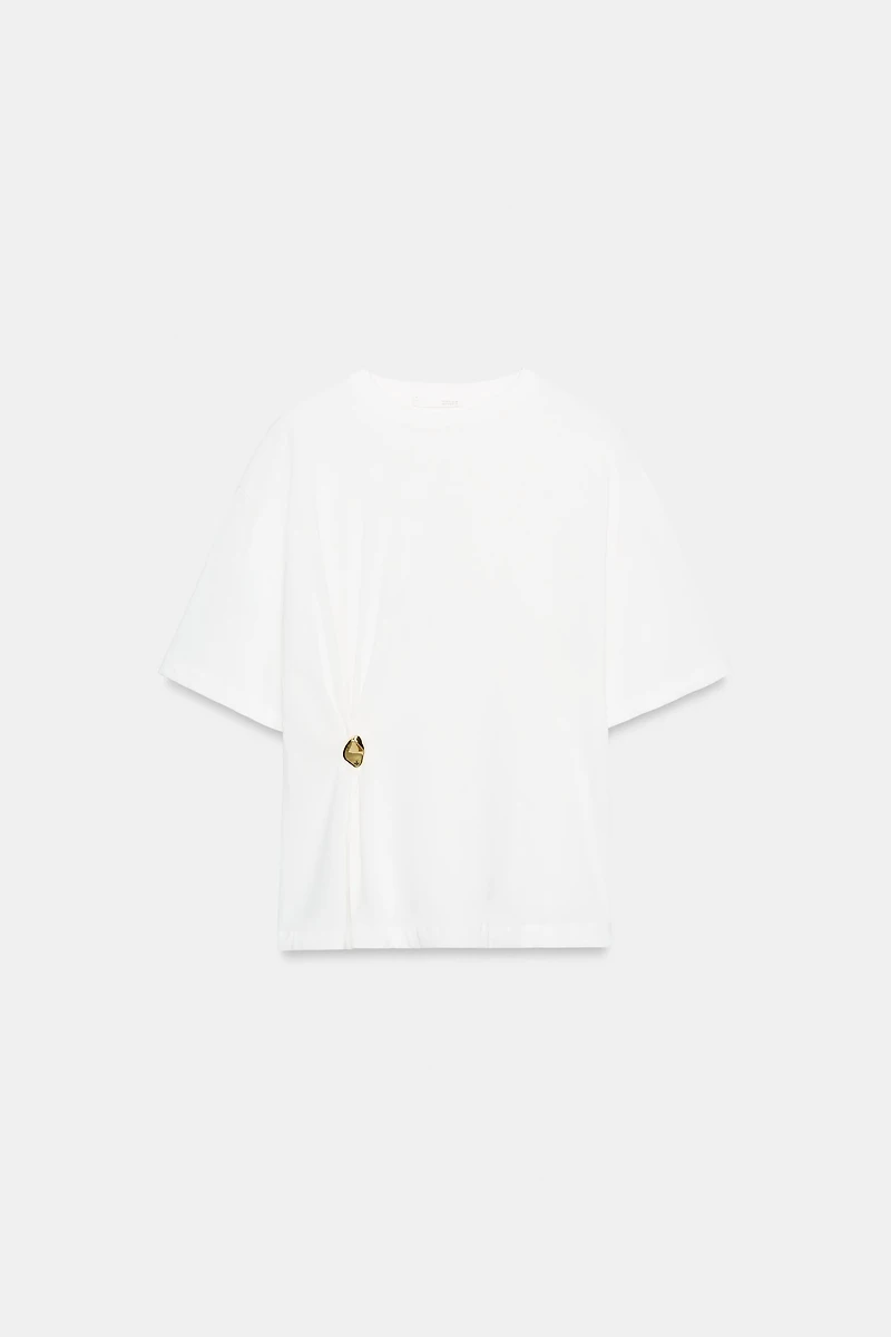 T-SHIRT HEAVY COTTON À DÉCOR