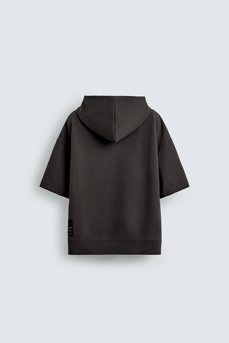 SWEAT INTERLOCK CAPUCHE ÉTIQUETTE