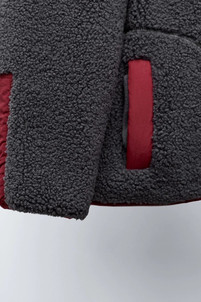 REVERSIBLE WATER REPELLENT FLEECE JACKET