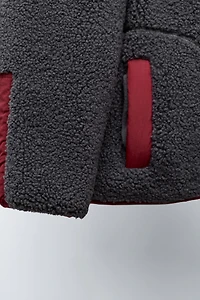 REVERSIBLE WATER REPELLENT FLEECE JACKET