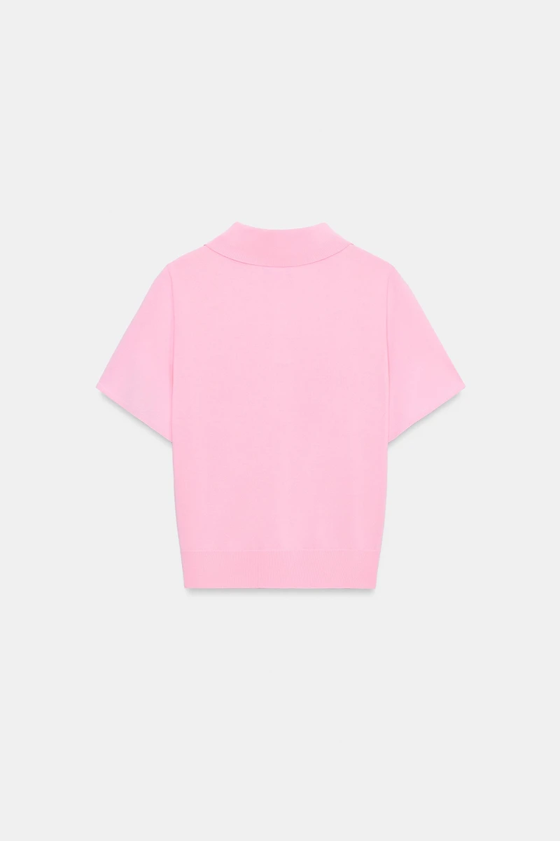 SHORT SLEEVE KNIT POLO
