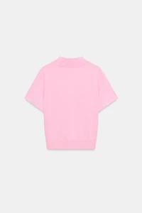 SHORT SLEEVE KNIT POLO