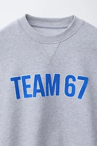 TEAM SIX SEVEN PRINTED SWEATSHIRT