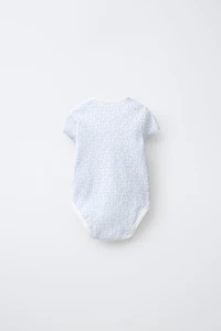 FIVE-PACK LEMON SHORT SLEEVE BODYSUITS
