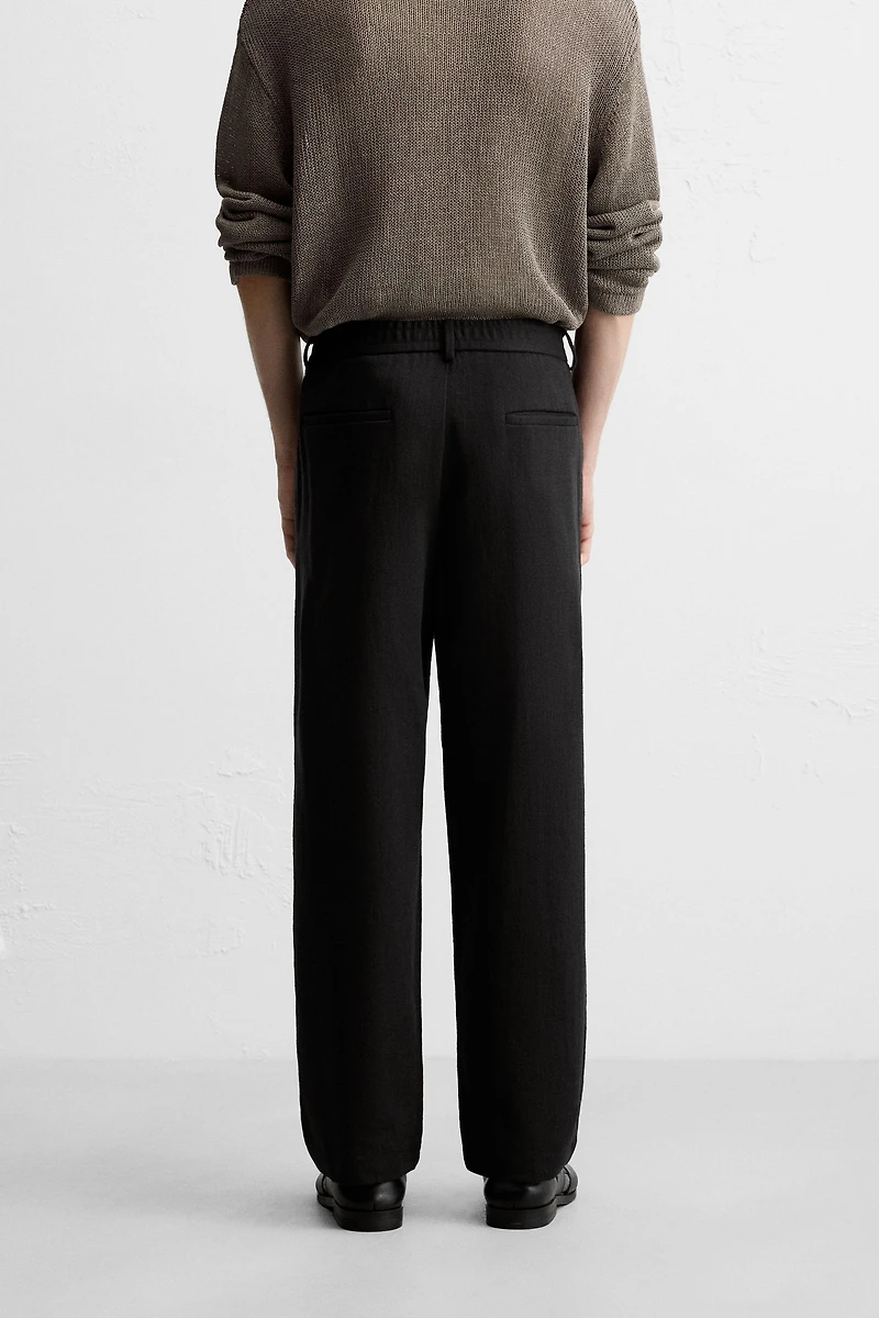 PANTALON REGULAR FIT STRUCTURÉ