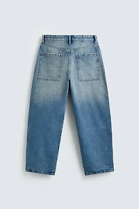 TAPERED WIDE FIT JEANS
