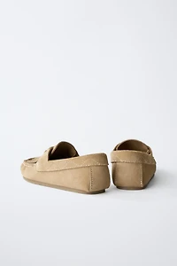 LEATHER LOAFERS