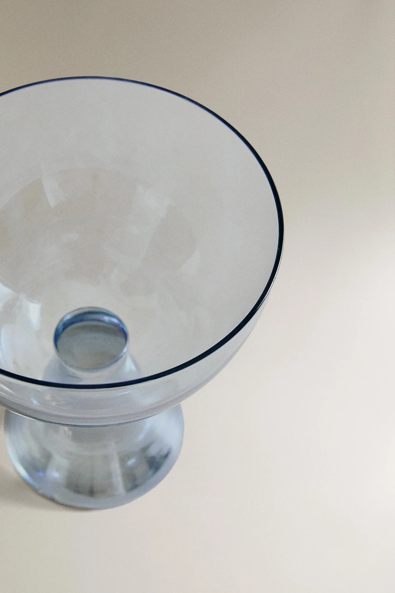 COUPE À GLACE VERRE RECYCLABLE COLORÉ