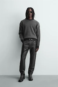 REVERSED SEAM CONTRAST JUMPER