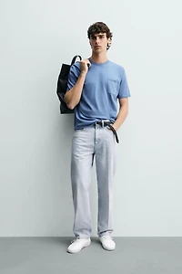 COTTON KNIT REGULAR FIT T-SHIRT