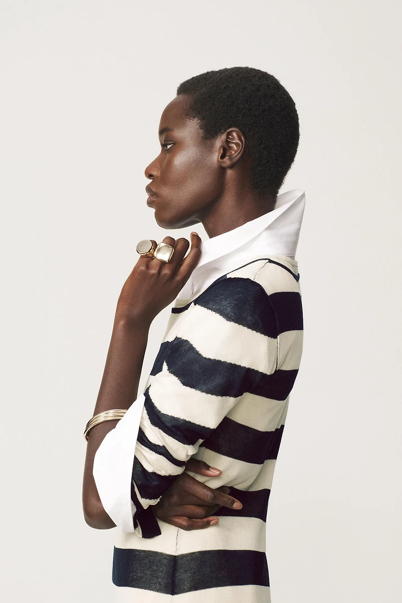 STRIPED DRESS - THE ITEM ZARA WOMAN