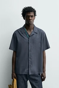 REGULAR FIT COTTON VOILE SHIRT