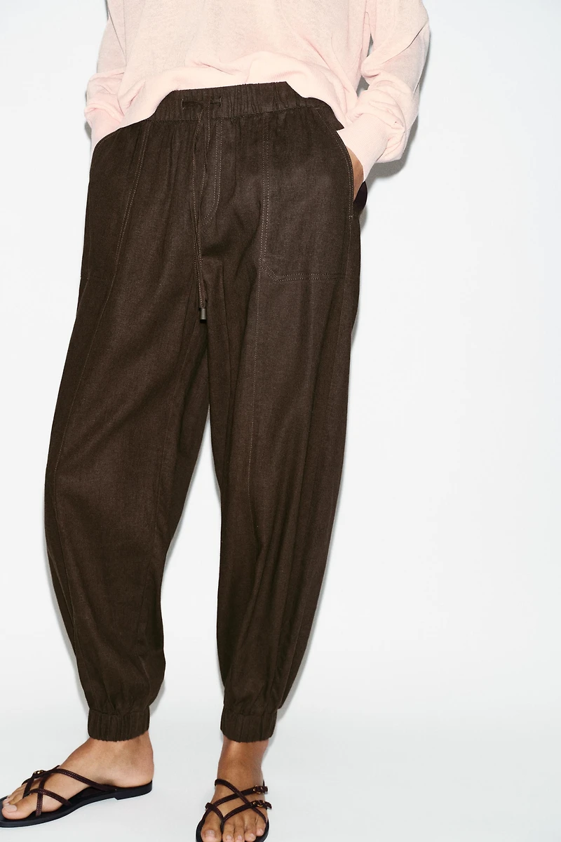 CUFFED JOGGER PANTS
