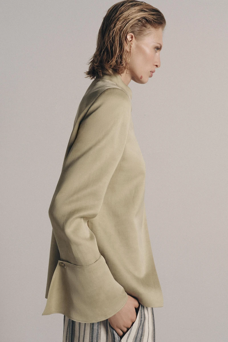 ZW COLLECTION LIMITED EDITION RUFFLED BLAZER