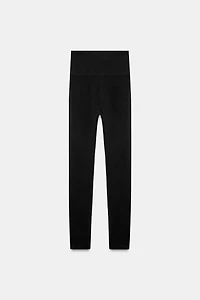 MERINO WOOL SEAMLESS LEGGINGS SKI COLLECTION