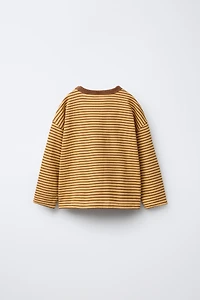 HEAVY WEIGHT STRIPED T-SHIRT