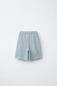 ENSEMBLE SWEAT ET SHORT À INSCRIPTION