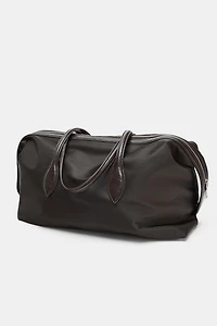 ELONGATED NYLON CITY BAG