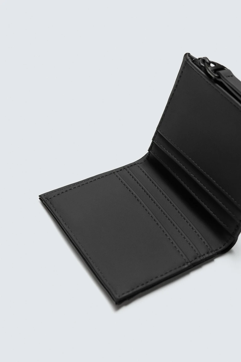 RUBBERIZED COIN WALLET