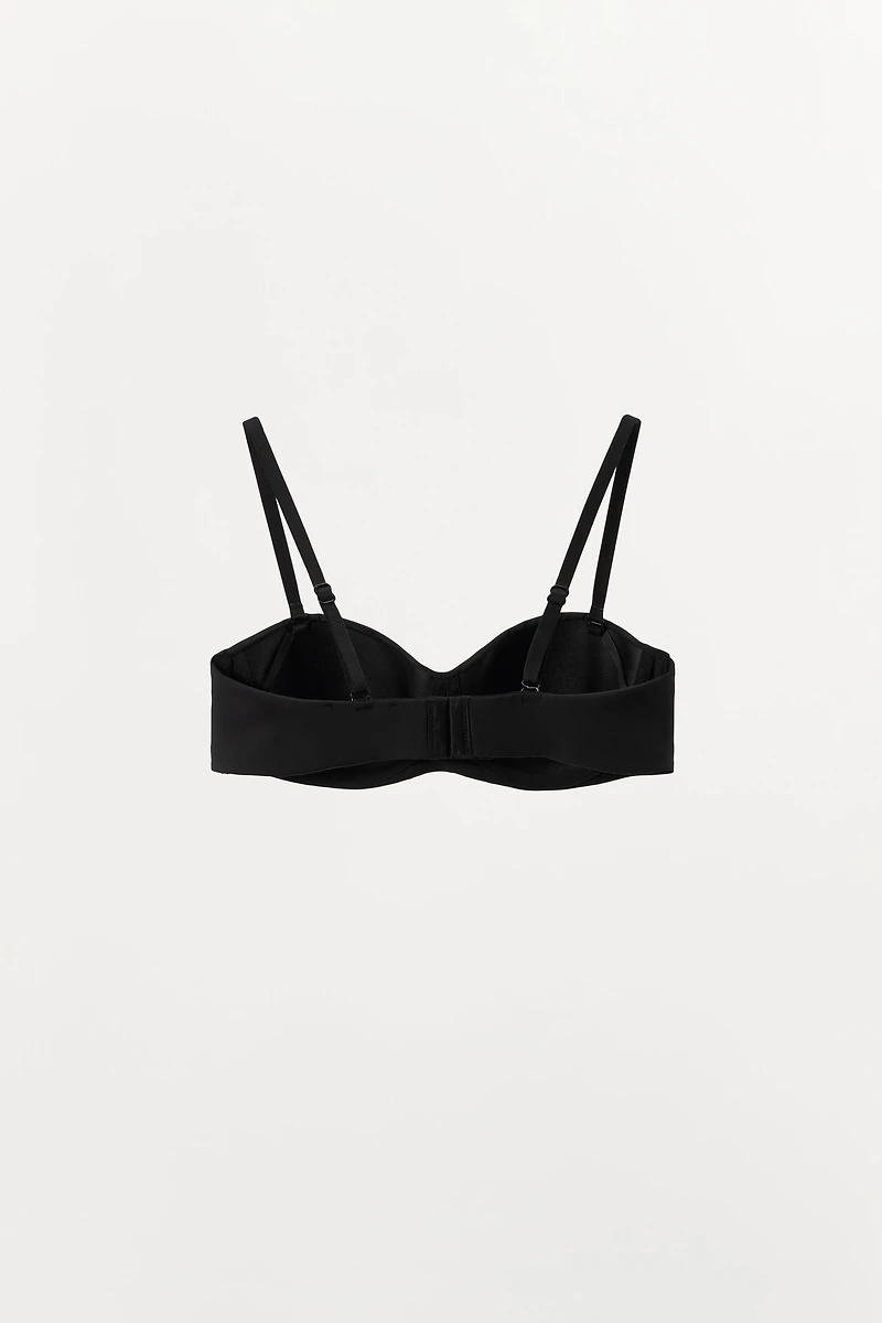 BANDEAU BRA WITH POLYAMIDE