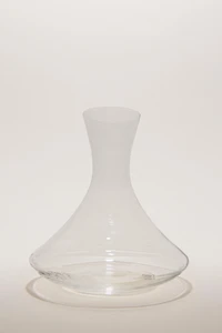CRYSTALLINE GLASS DECANTER