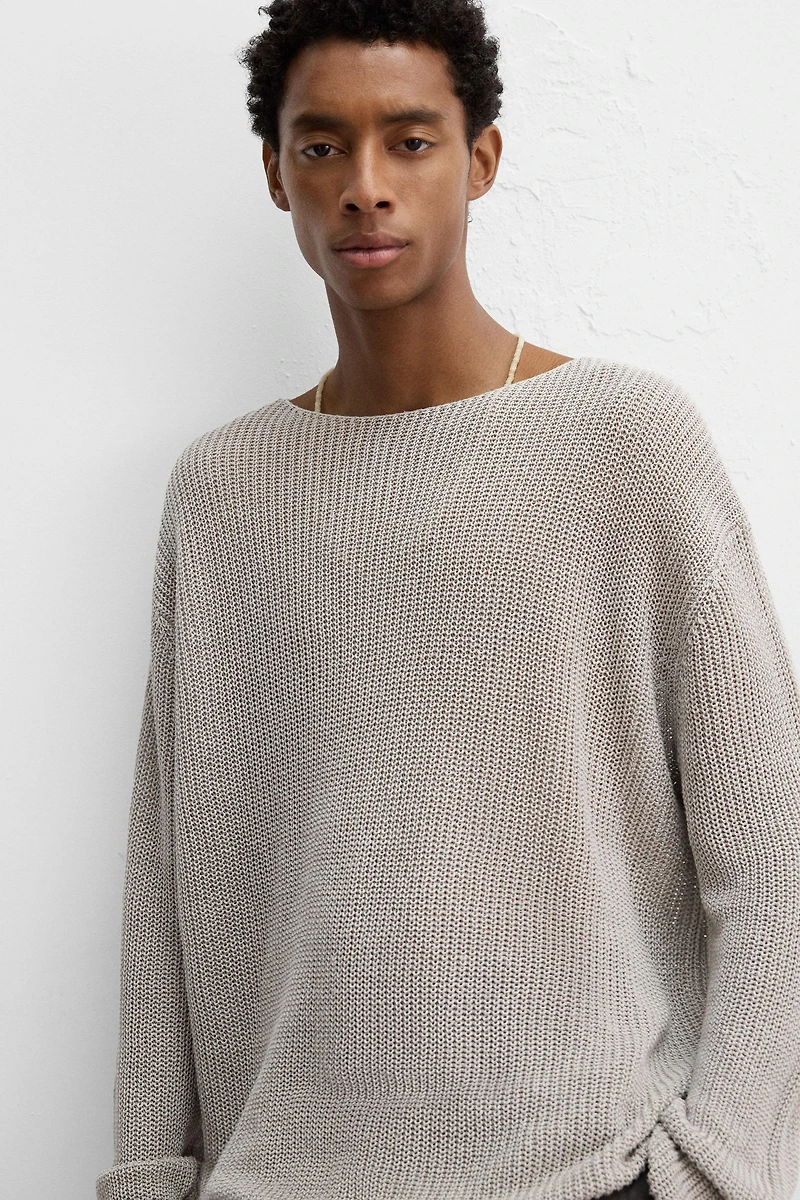 HEMP KNIT SWEATER