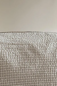 CHILDREN'S GINGHAM TOILETRY BAG
