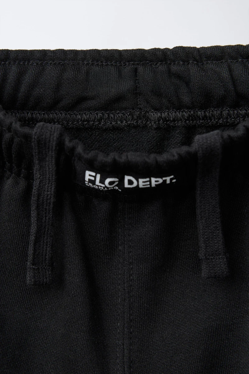 PLUSH PANTS WITH LABEL