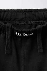 PLUSH PANTS WITH LABEL