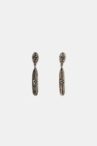 SPARKLY METAL EARRINGS