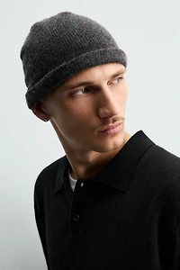 BONNET EN MAILLE 100% CACHEMIRE