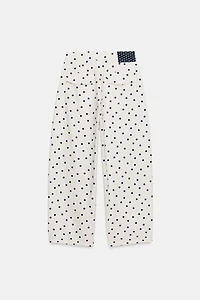 POLKA DOT BARREL PANTS