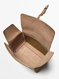 Nappa leather travel toiletry bag