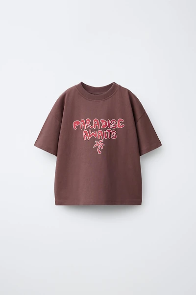 WAVE PRINT T-SHIRT