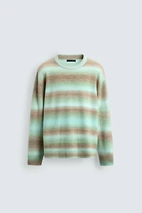 TEXTURED STRIPED JUMPER