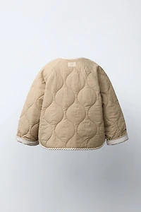 HEART QUILTED JACKET