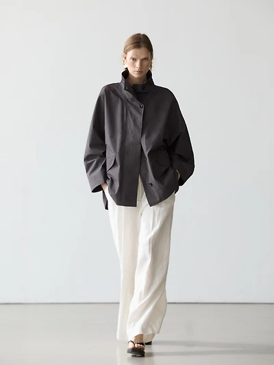 Veste courte en coton