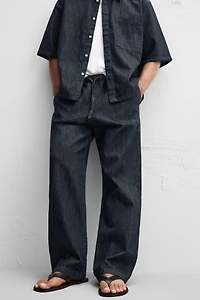 RELAXED FIT JOGGER JEANS