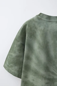 TIE-DYE PRINT SWEATSHIRT