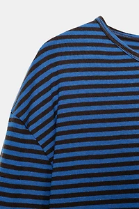STRIPED LONG SLEEVE T-SHIRT